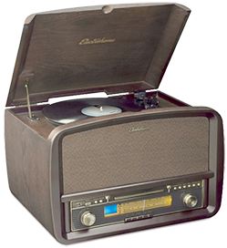 Electrohome Retro Hi-Fi System — аудиосистема в стиле ретро.
