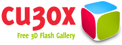 CU3OX Бесплатная 3D flash галерея.