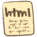 HTML editor.