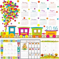 Детские календари на 2016 год.